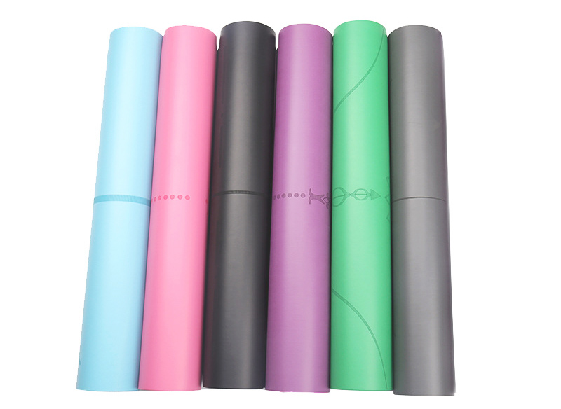 pu natural rubber yoga mat